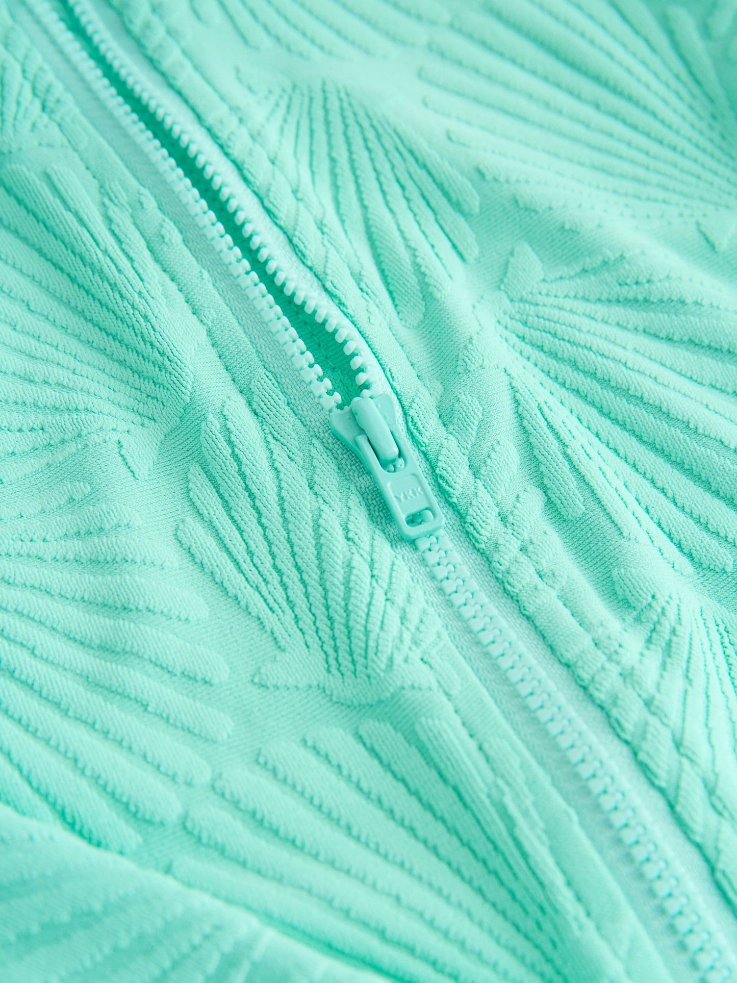Dsiney Kidz - Mint Green Shell Textured Long Sleeve Sunsafe Swimsuit (3-16yrs) image 8