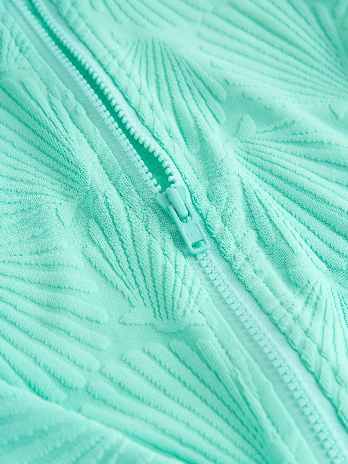 Dsiney Kidz - Mint Green Shell Textured Long Sleeve Sunsafe Swimsuit (3-16yrs) image 8