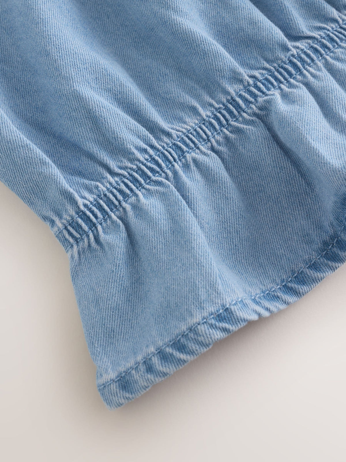 Dsiney Kidz - Blue Denim Puff Sleeve Blouse and Skirt Set (3-16yrs) image 9