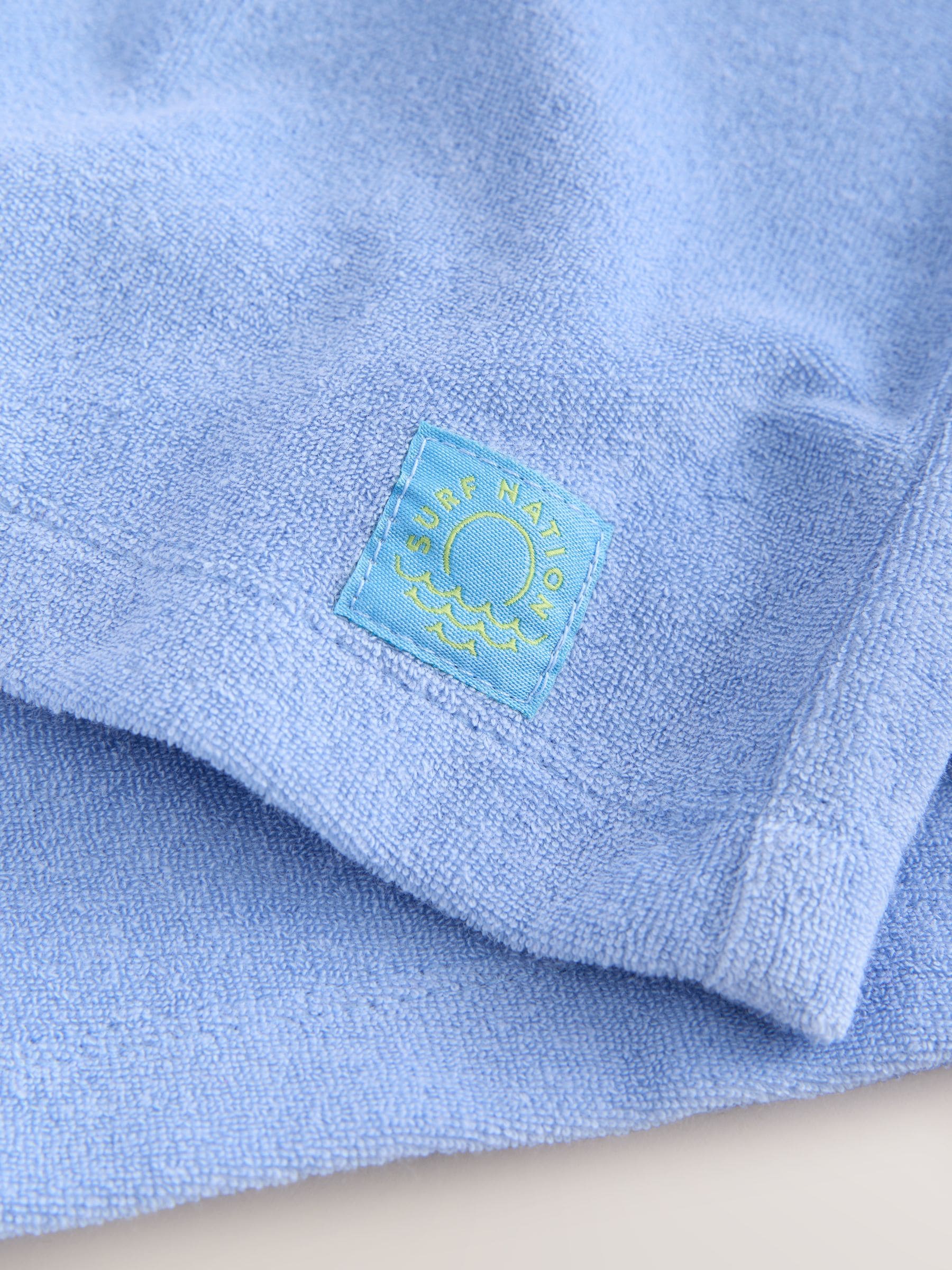 Dsiney Kidz - Blue Towelling Zip Hoodie And Shorts Set (3-16yrs) image 10