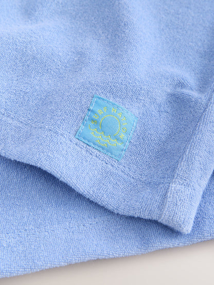 Dsiney Kidz - Blue Towelling Zip Hoodie And Shorts Set (3-16yrs) image 10