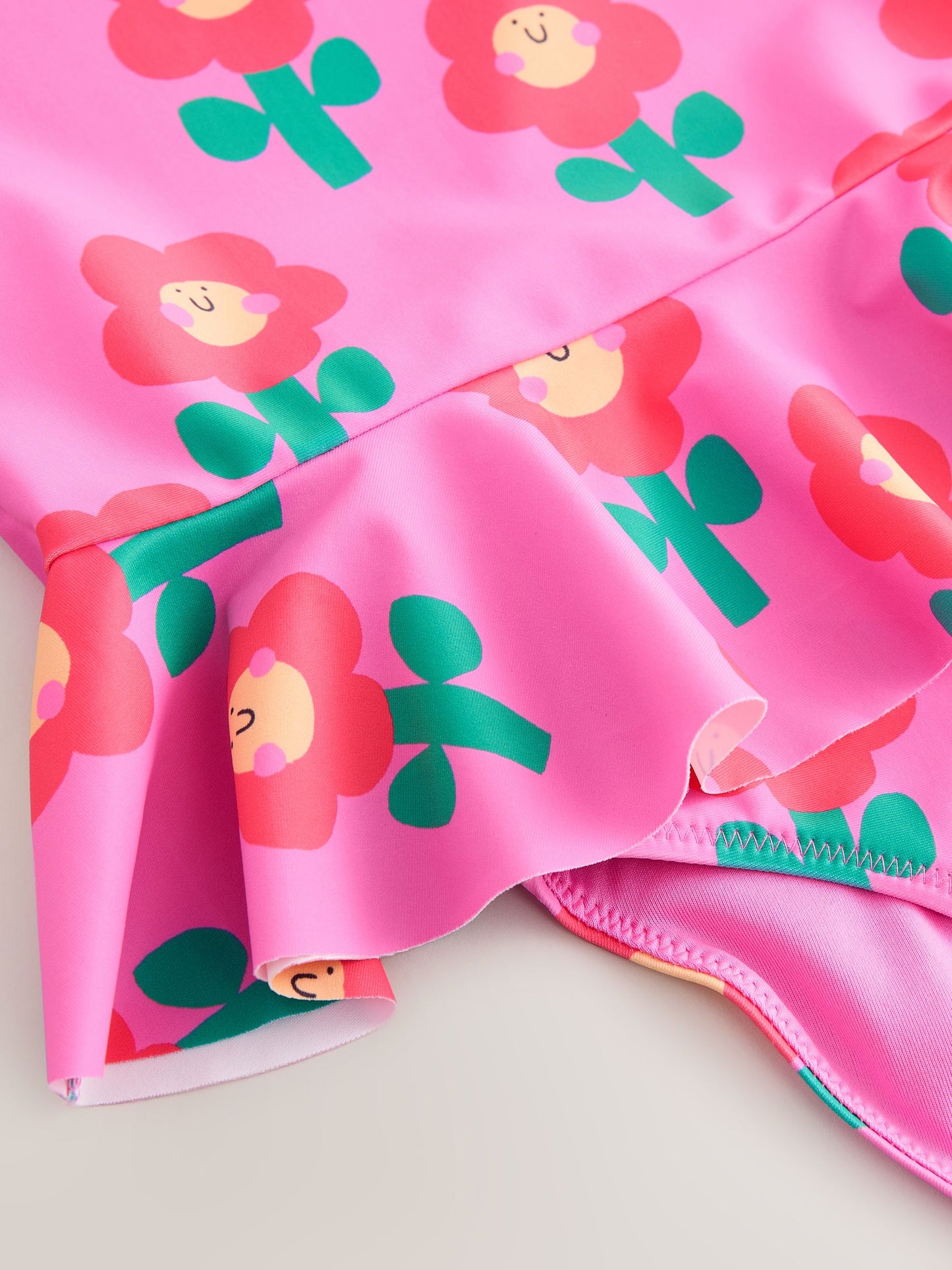 Pink Stampy Floral Sunsafe Swim Set (3mths-7yrs) image 8