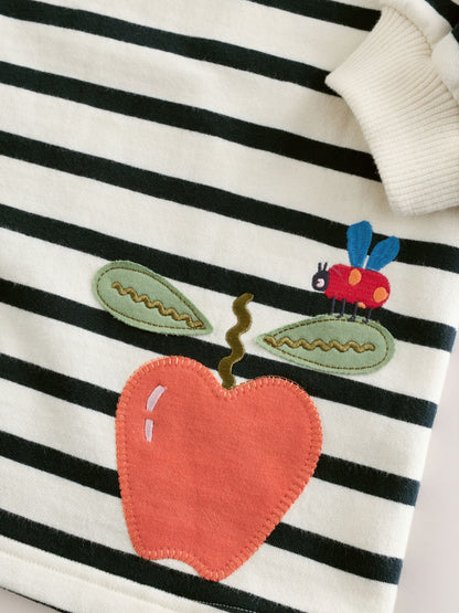 Monochrome Quarter Zip Sweat Dress (3mths-7yrs) image 8