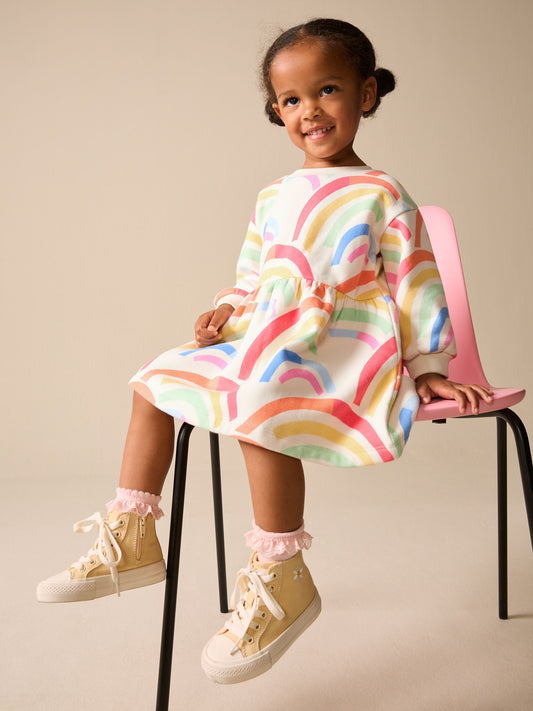 Rainbow Sweat Dress (3mths-7yrs) image 2