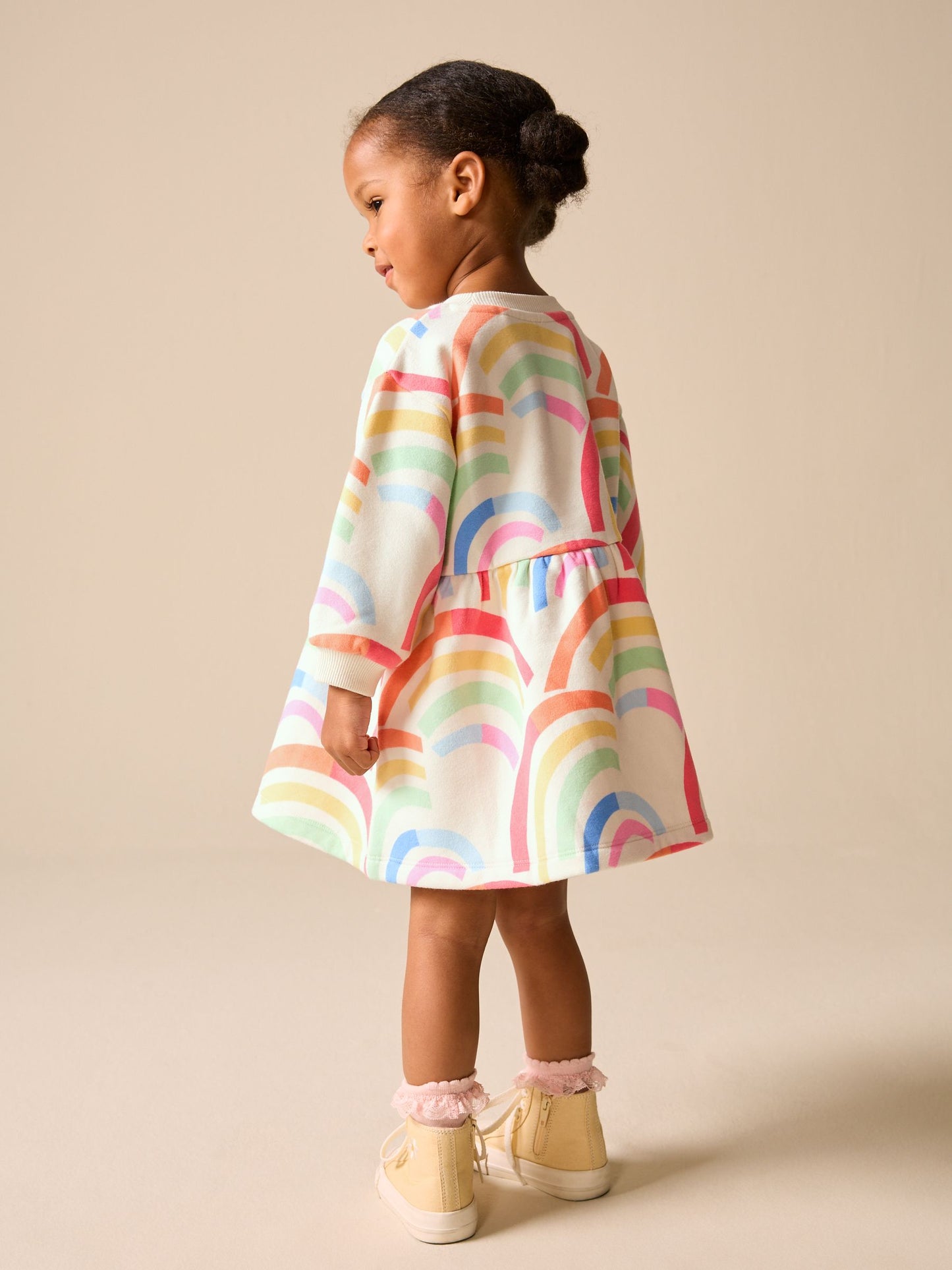 Rainbow Sweat Dress (3mths-7yrs) image 3