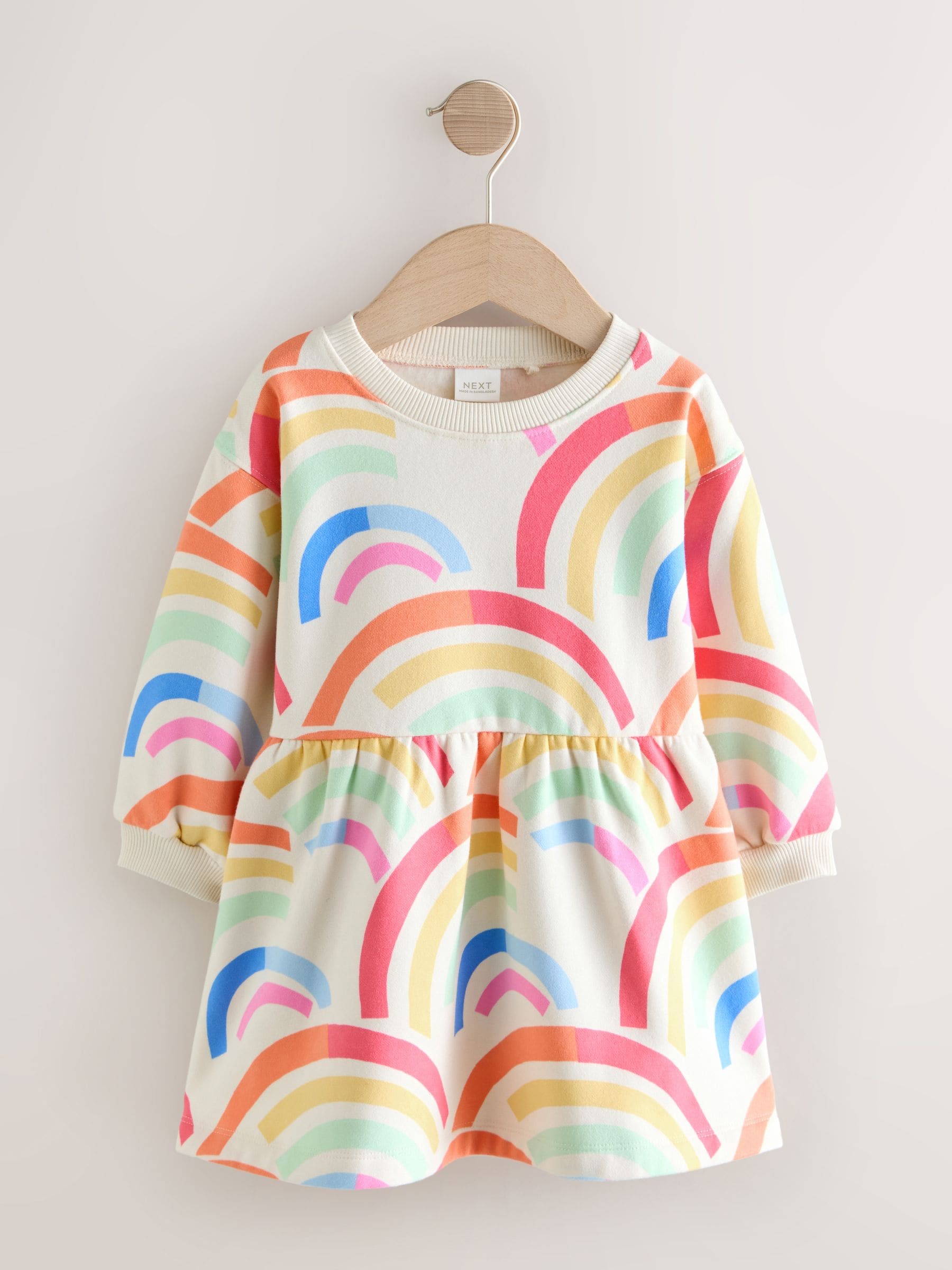 Rainbow Sweat Dress (3mths-7yrs) image 5