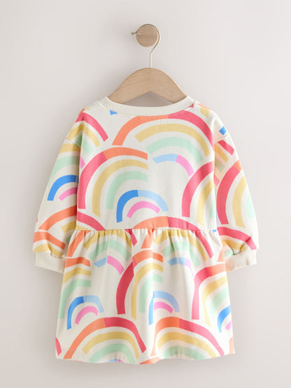 Rainbow Sweat Dress (3mths-7yrs) image 6