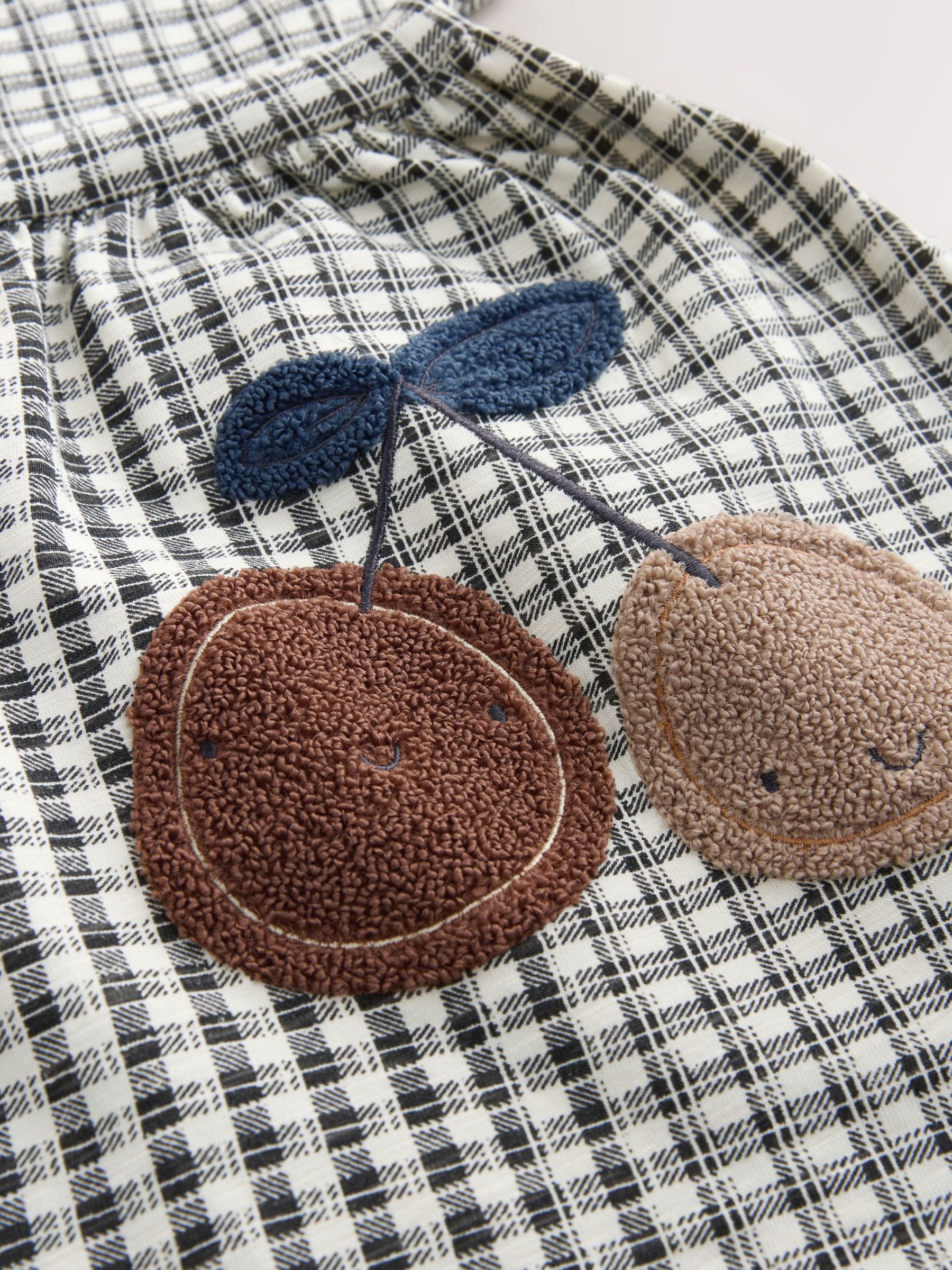 Chocolate Brown Short Sleeve Jersey Dress (3mths-7yrs) image 7