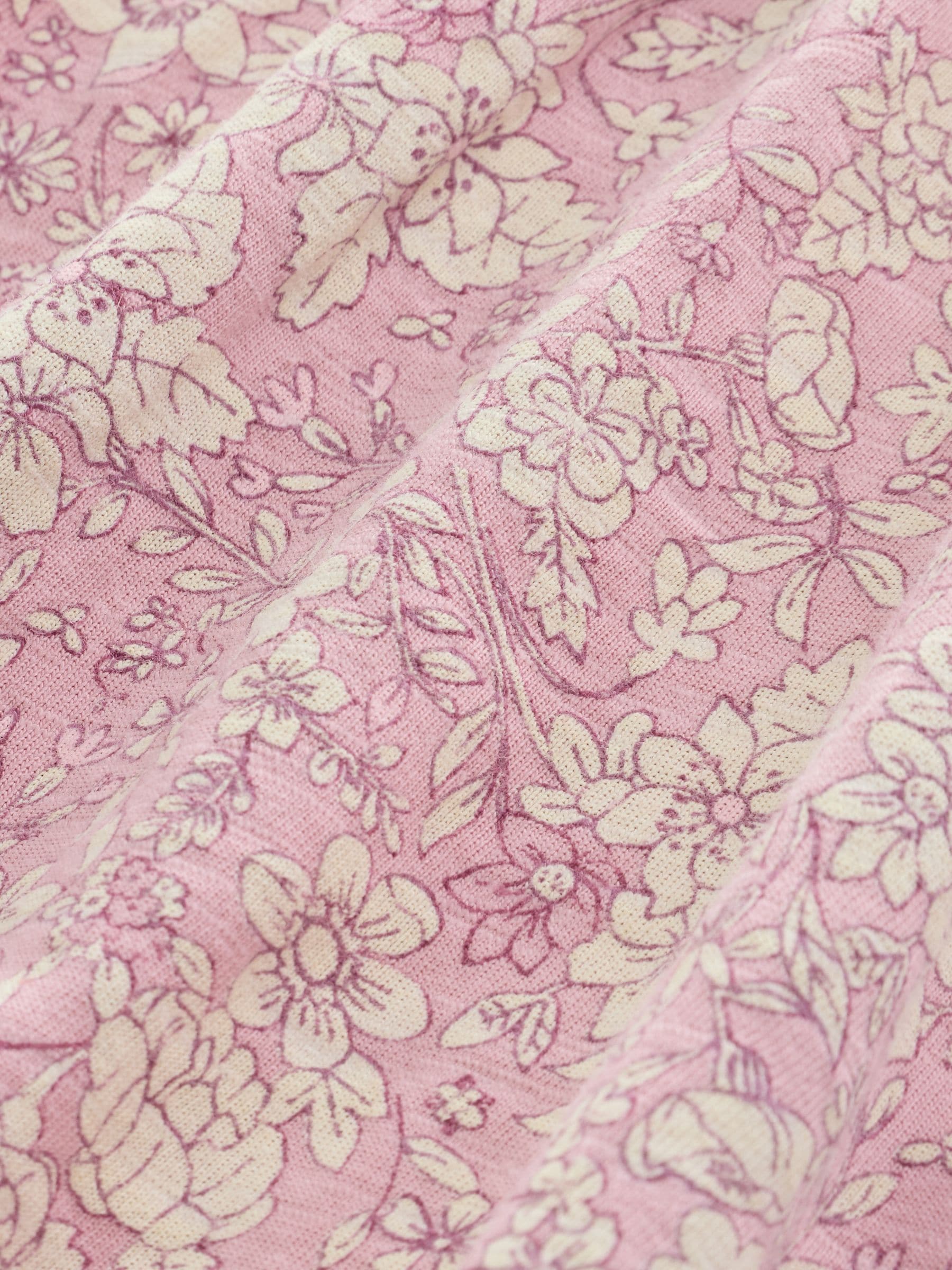 Pink Floral Jersey Dress (3mths-7yrs) image 7