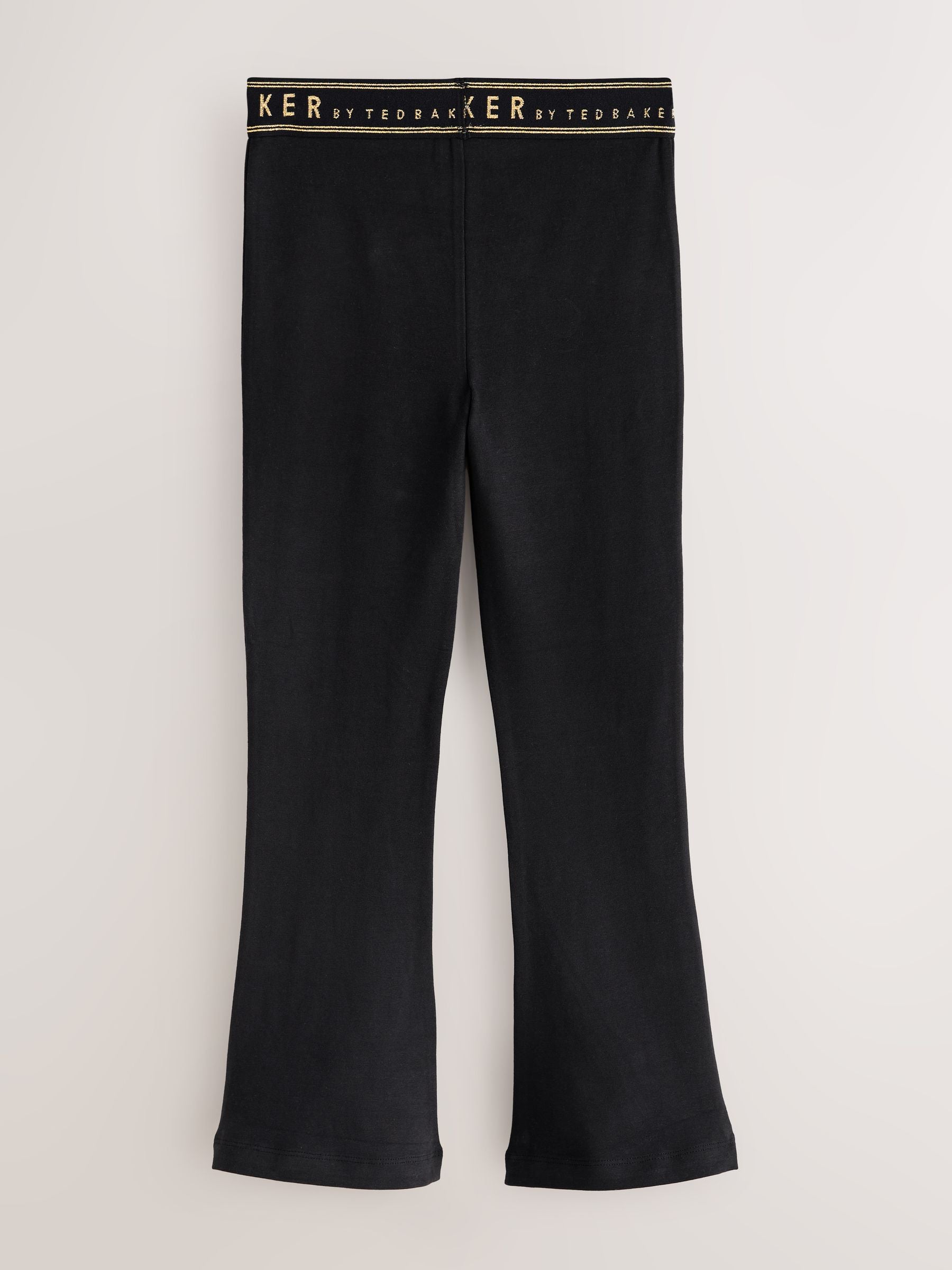 Baker by Ted Baker 3 Pack Black/Pink Flares Leggings image 5