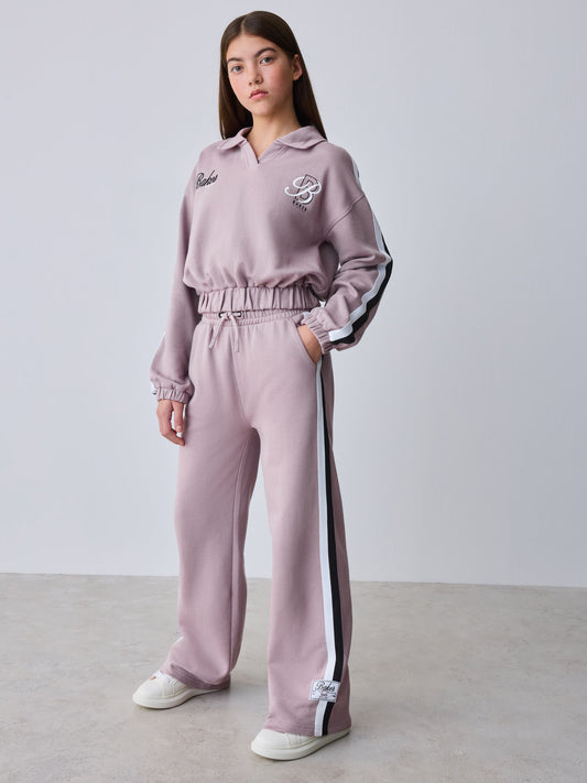 Baker by Ted Baker 2 Piece Varsity Rugby Sweat Top & Joggers Set image 1