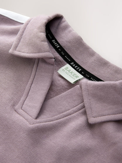 Baker by Ted Baker 2 Piece Varsity Rugby Sweat Top & Joggers Set image 12