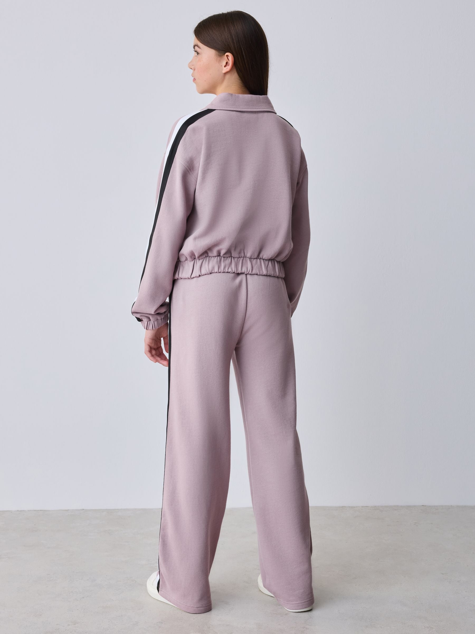 Baker by Ted Baker 2 Piece Varsity Rugby Sweat Top & Joggers Set image 3