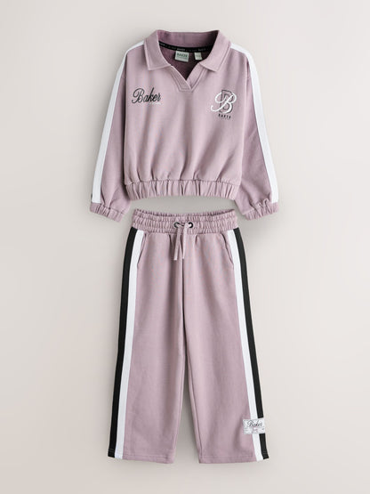 Baker by Ted Baker 2 Piece Varsity Rugby Sweat Top & Joggers Set image 8