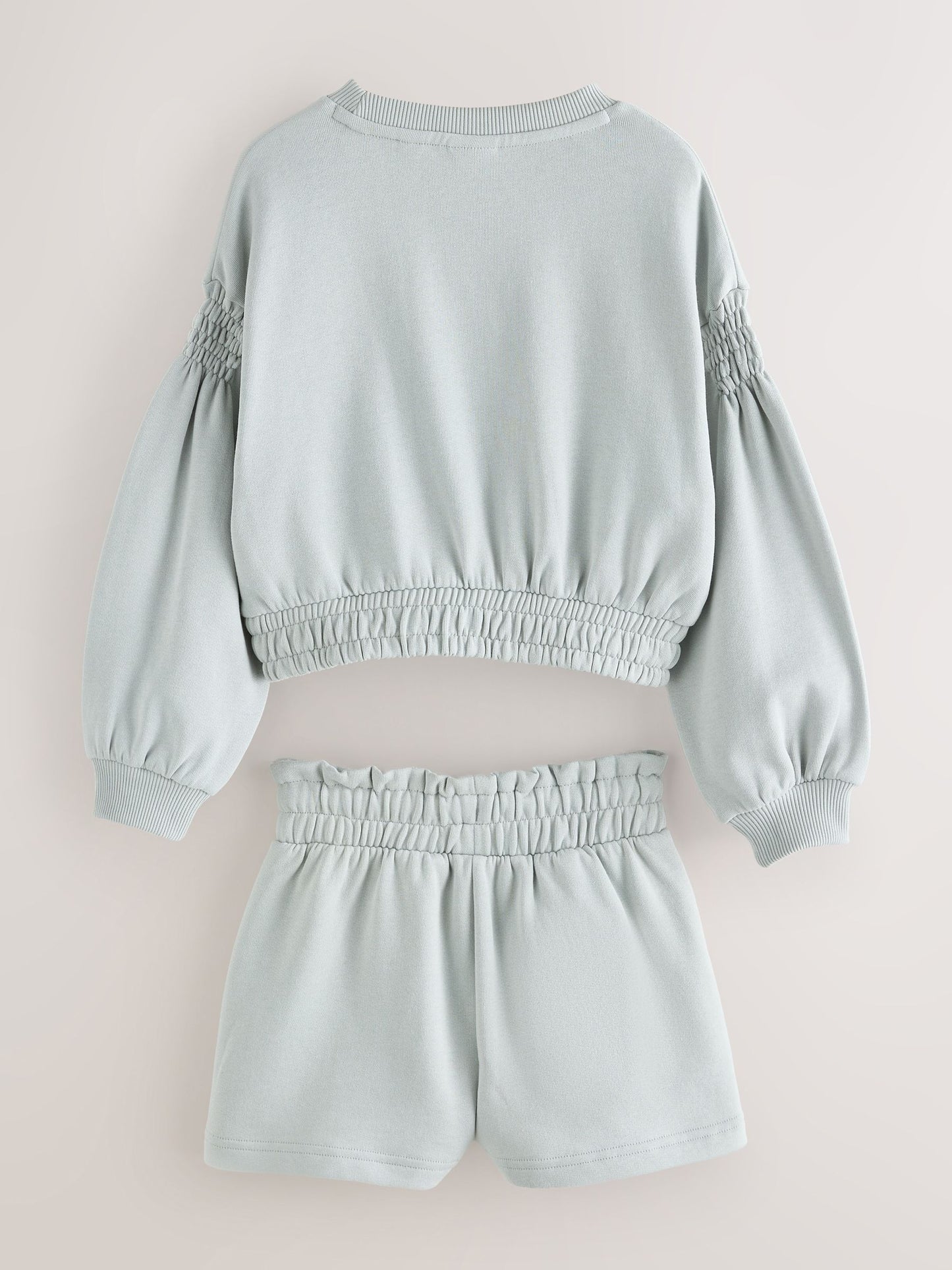 Baker by Ted Baker 2 Piece Metal Boxy Shirred Sweater & Shorts Set image 10