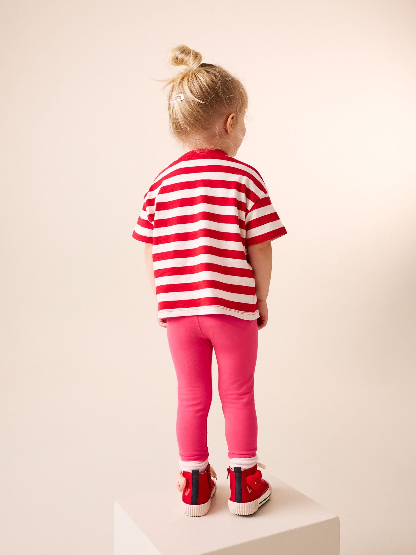 Red Heart Embellished Leggings (3mths-7yrs) image 2