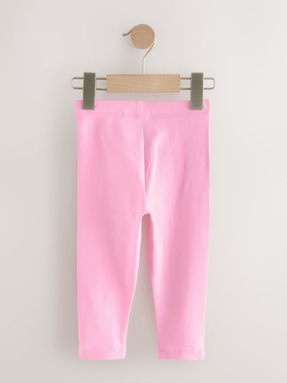 Sugar Pink Plain Leggings (3mths-7yrs) image 4