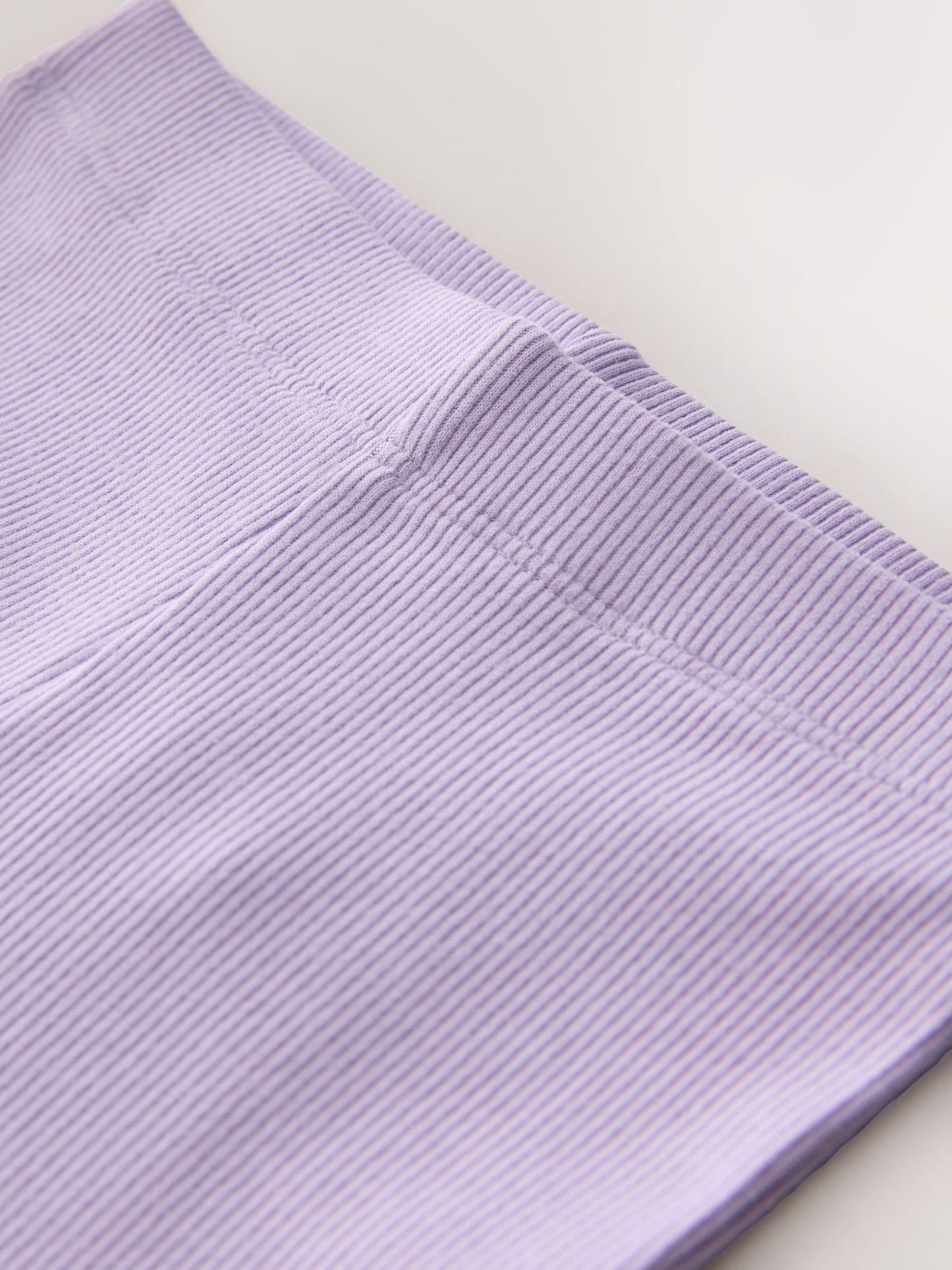 Lilac Purple Rib Flare Leggings (3mths-7yrs) image 7