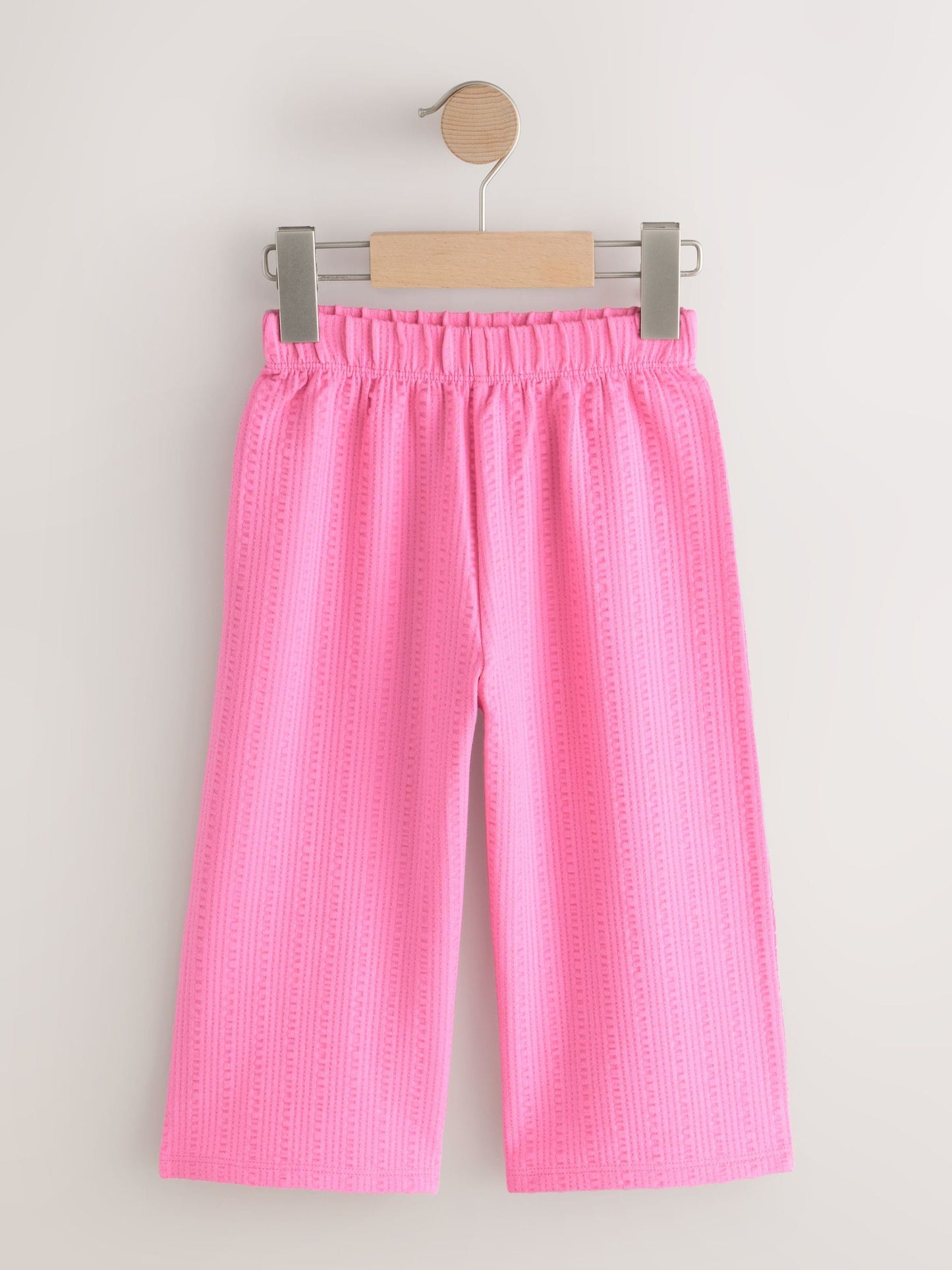 Pink Wide Leg Trousers (3mths-7yrs) image 4