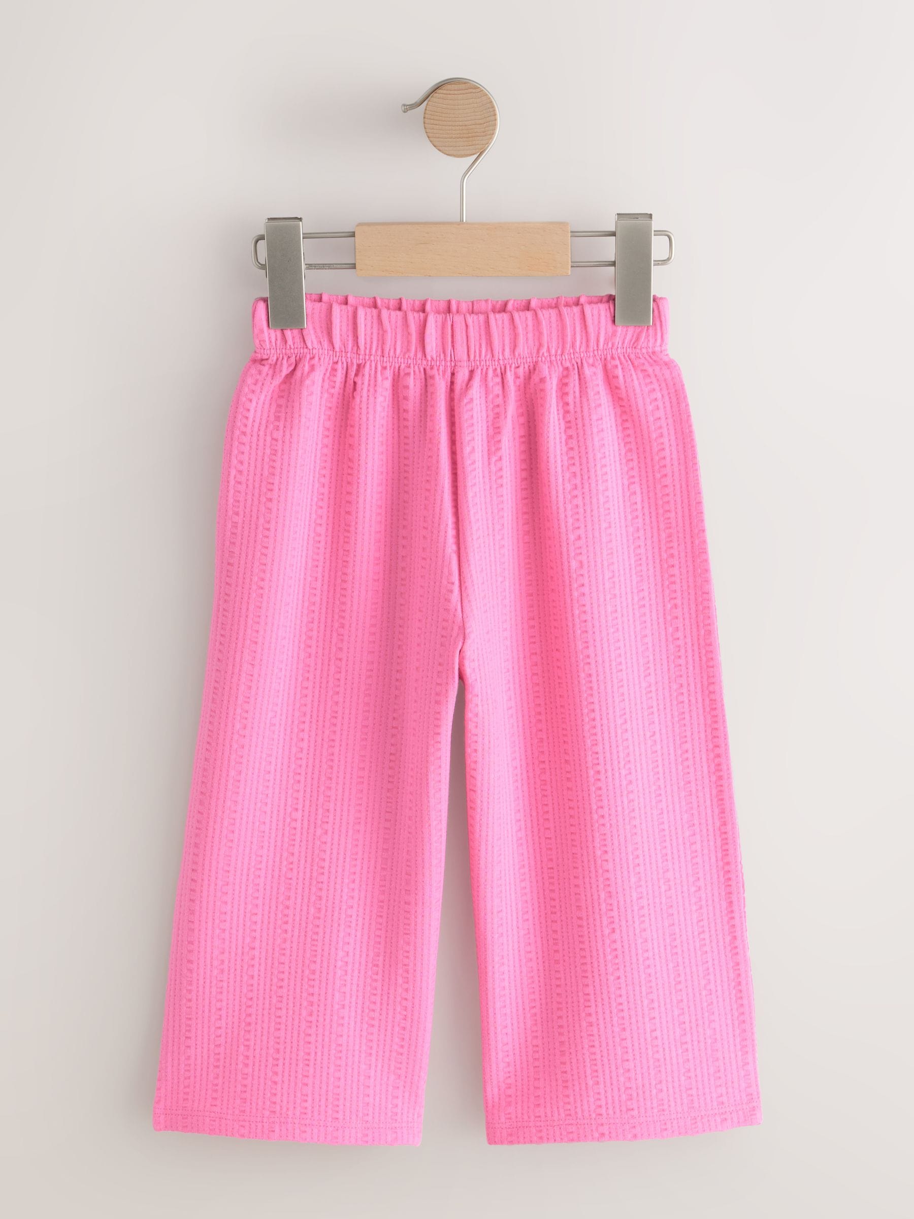 Pink Wide Leg Trousers (3mths-7yrs) image 4