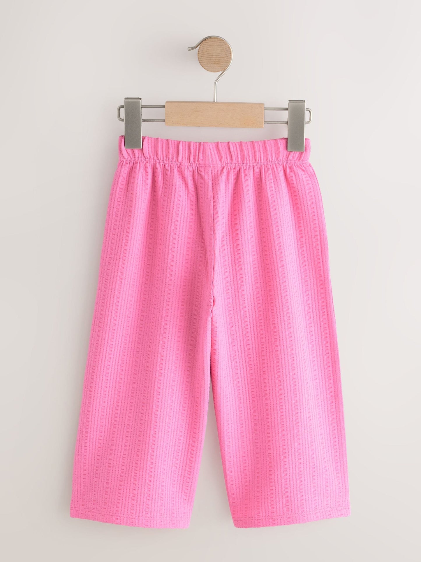 Pink Wide Leg Trousers (3mths-7yrs) image 5