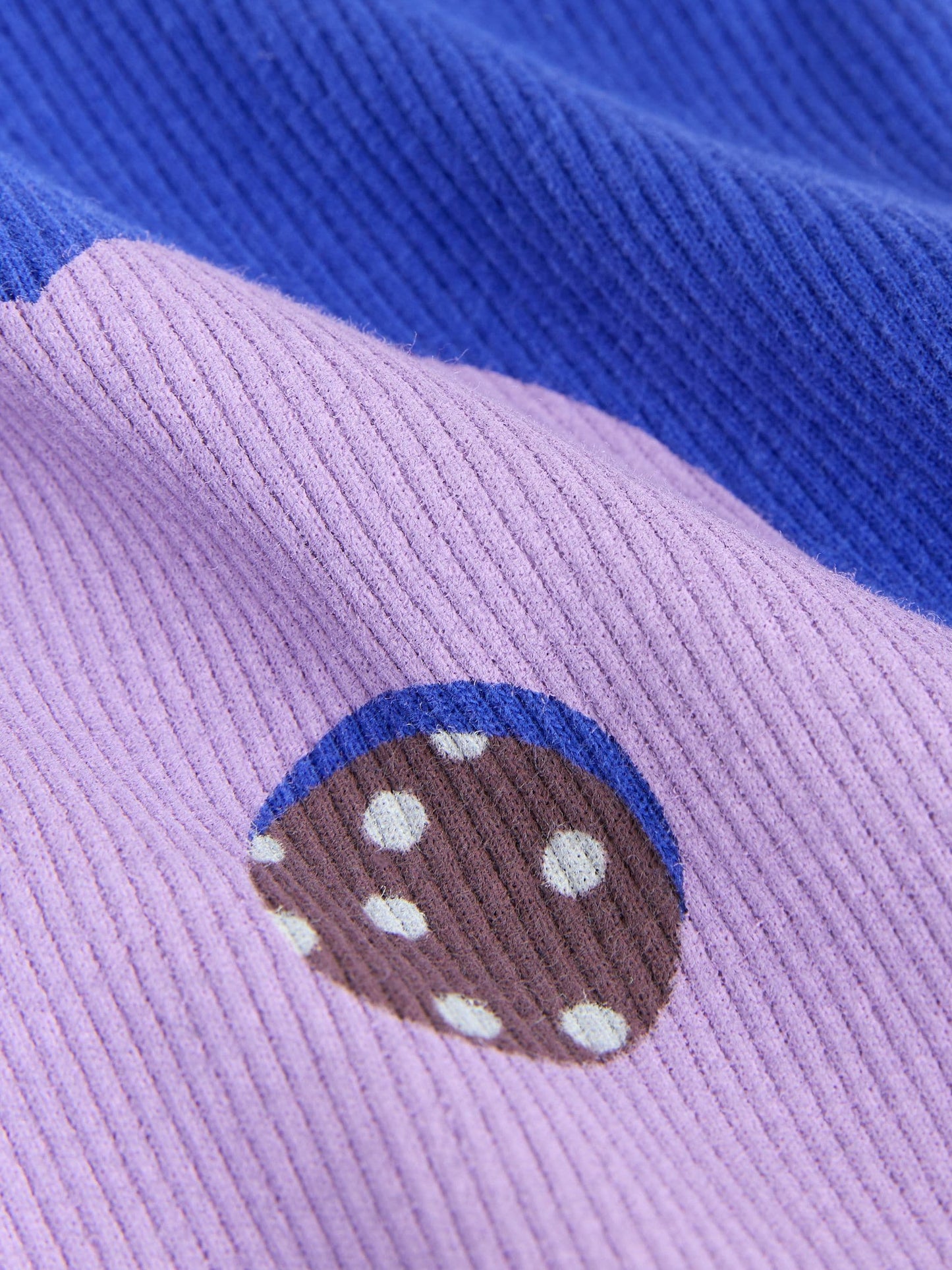 Blue Flower Rib Flare Leggings (3mths-7yrs) image 5