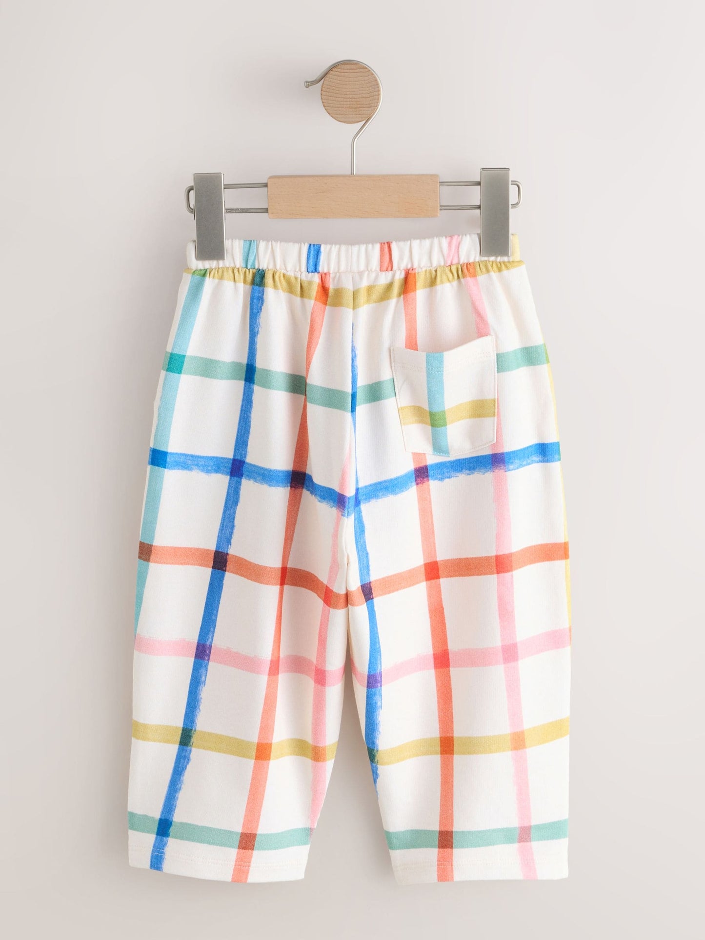 Rainbow Check Barrel Leg Trousers (3mths-7yrs) image 6