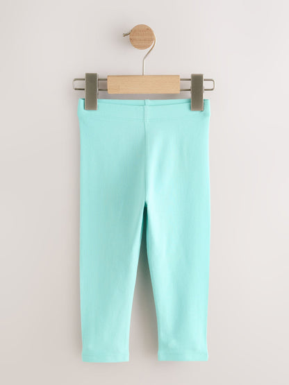 Eggshell Blue Plain Leggings (3mths-7yrs) image 4