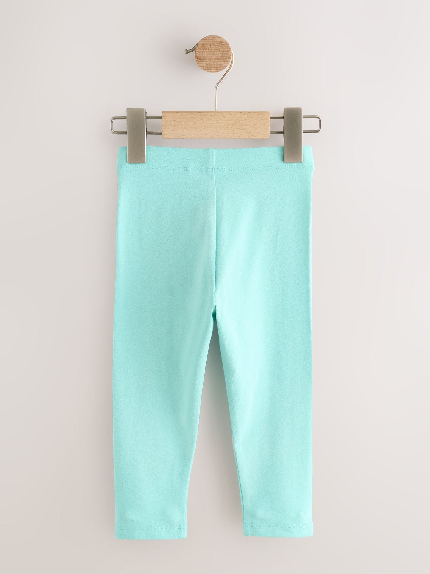 Eggshell Blue Plain Leggings (3mths-7yrs) image 5