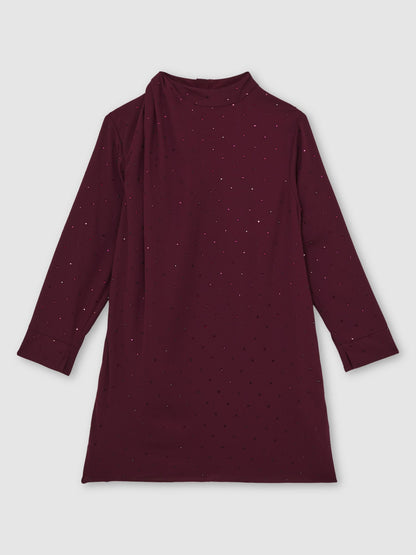 Reiss Berry Coco 13-14 yrs Crystal-Embellished Drape Dress - image 1