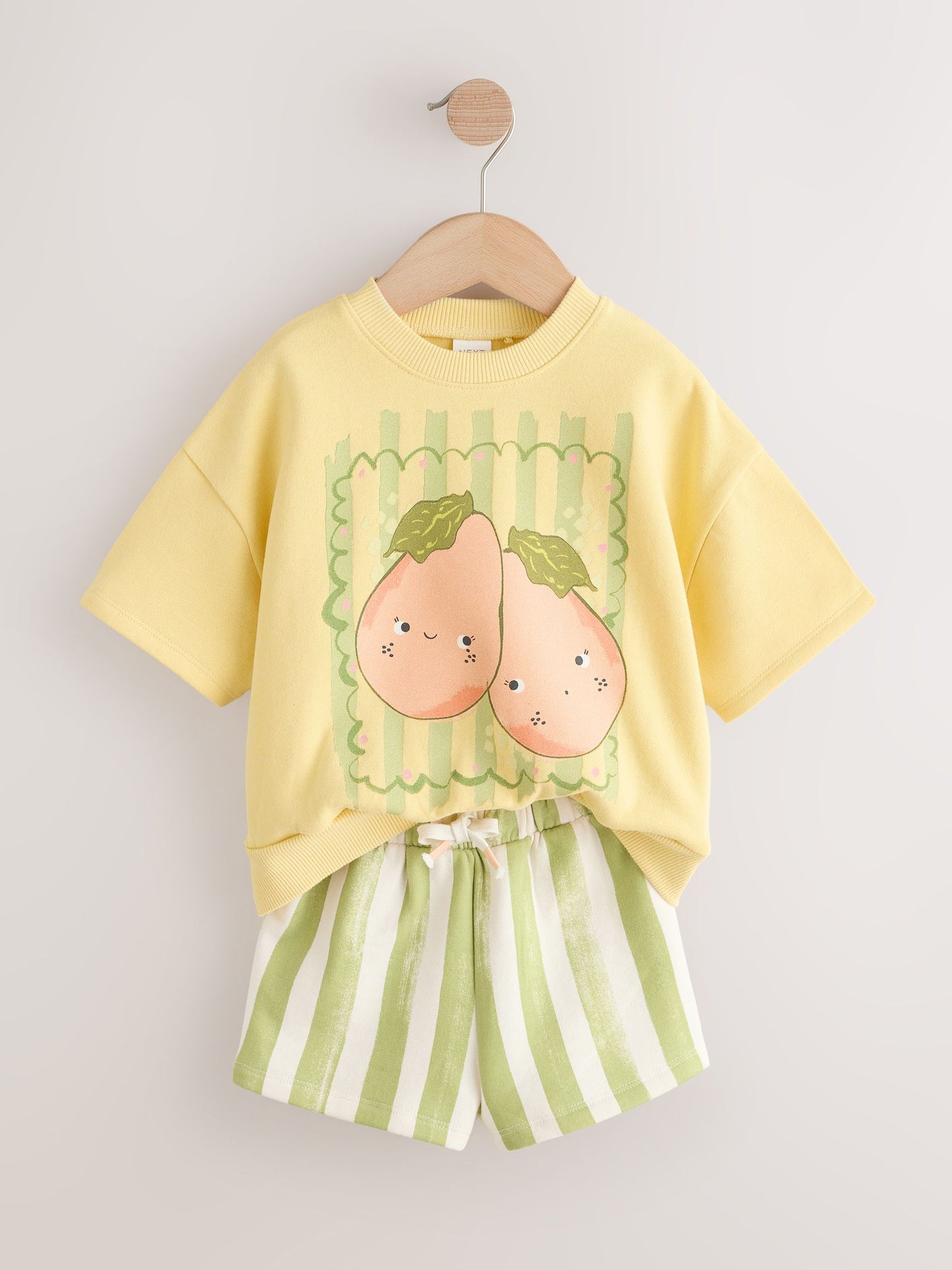 Green Fruit Top and Shorts Set (3mths-7yrs) image 6