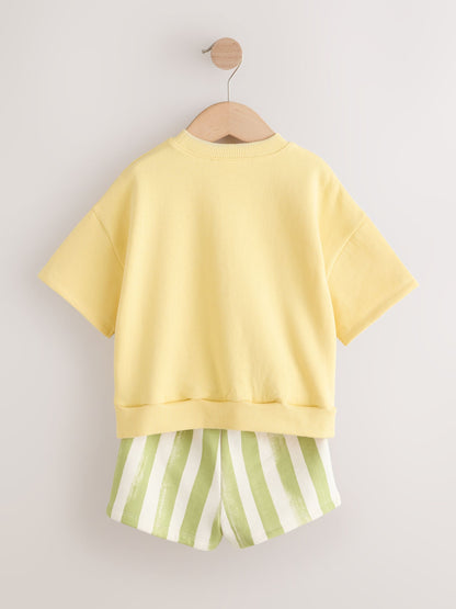 Green Fruit Top and Shorts Set (3mths-7yrs) image 7