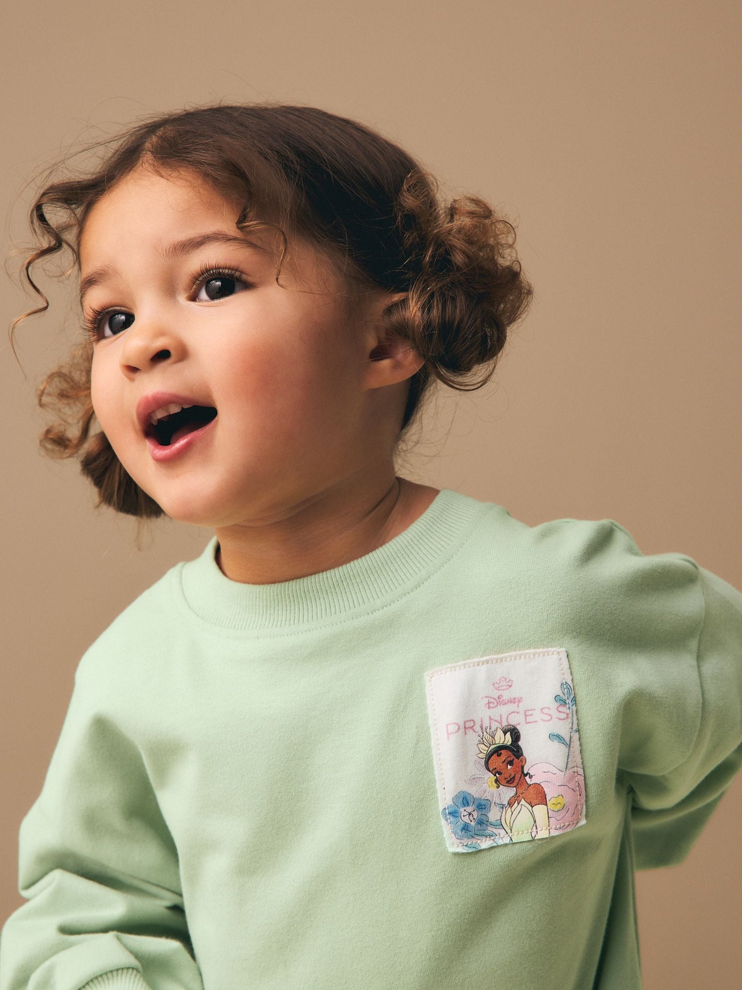 Green Disney Princess Long Sleeve Top and Leggings Set (3mths-7yrs) image 3