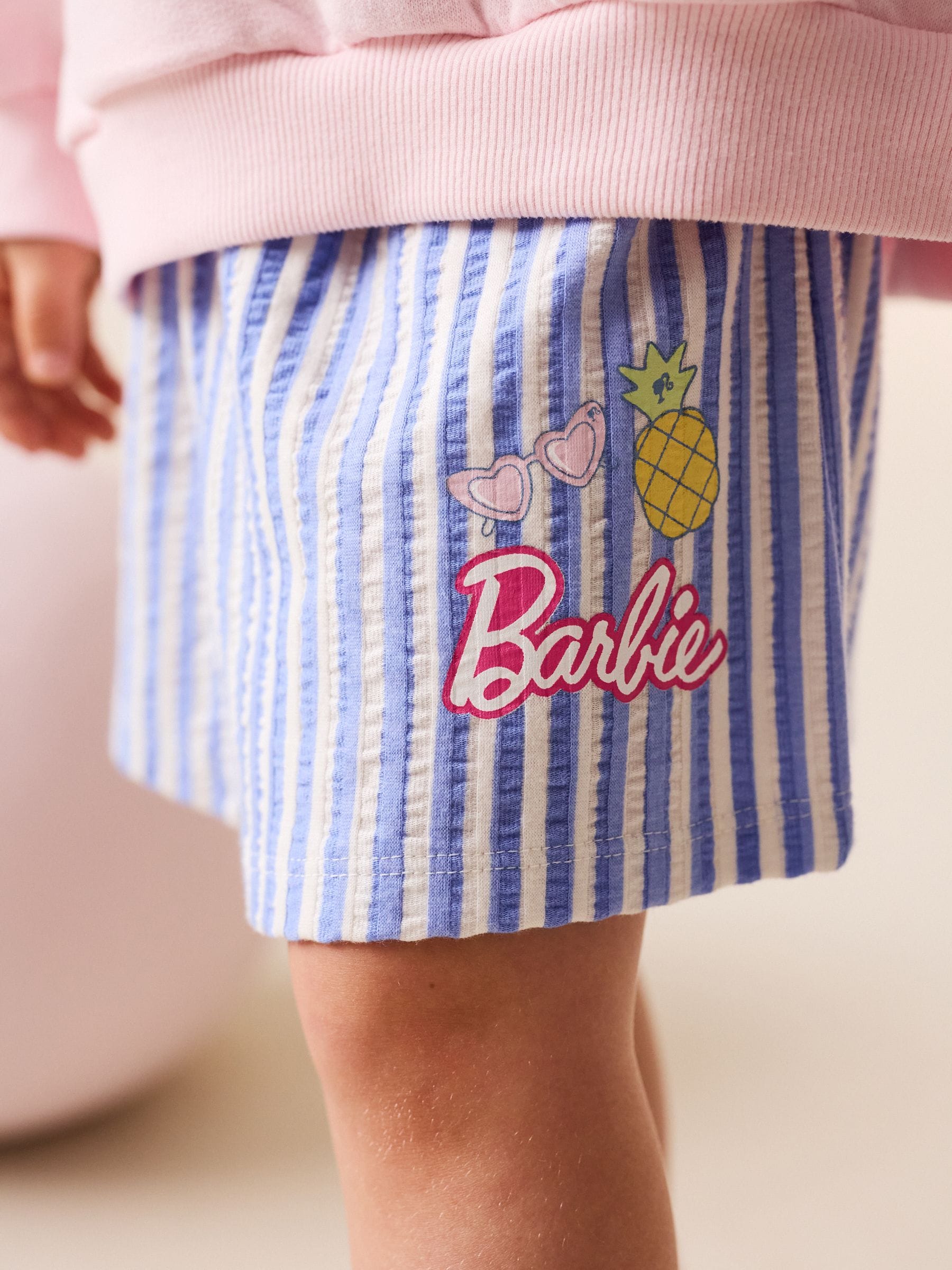 Pink Barbie Shorts Set (3mths-7yrs) image 4