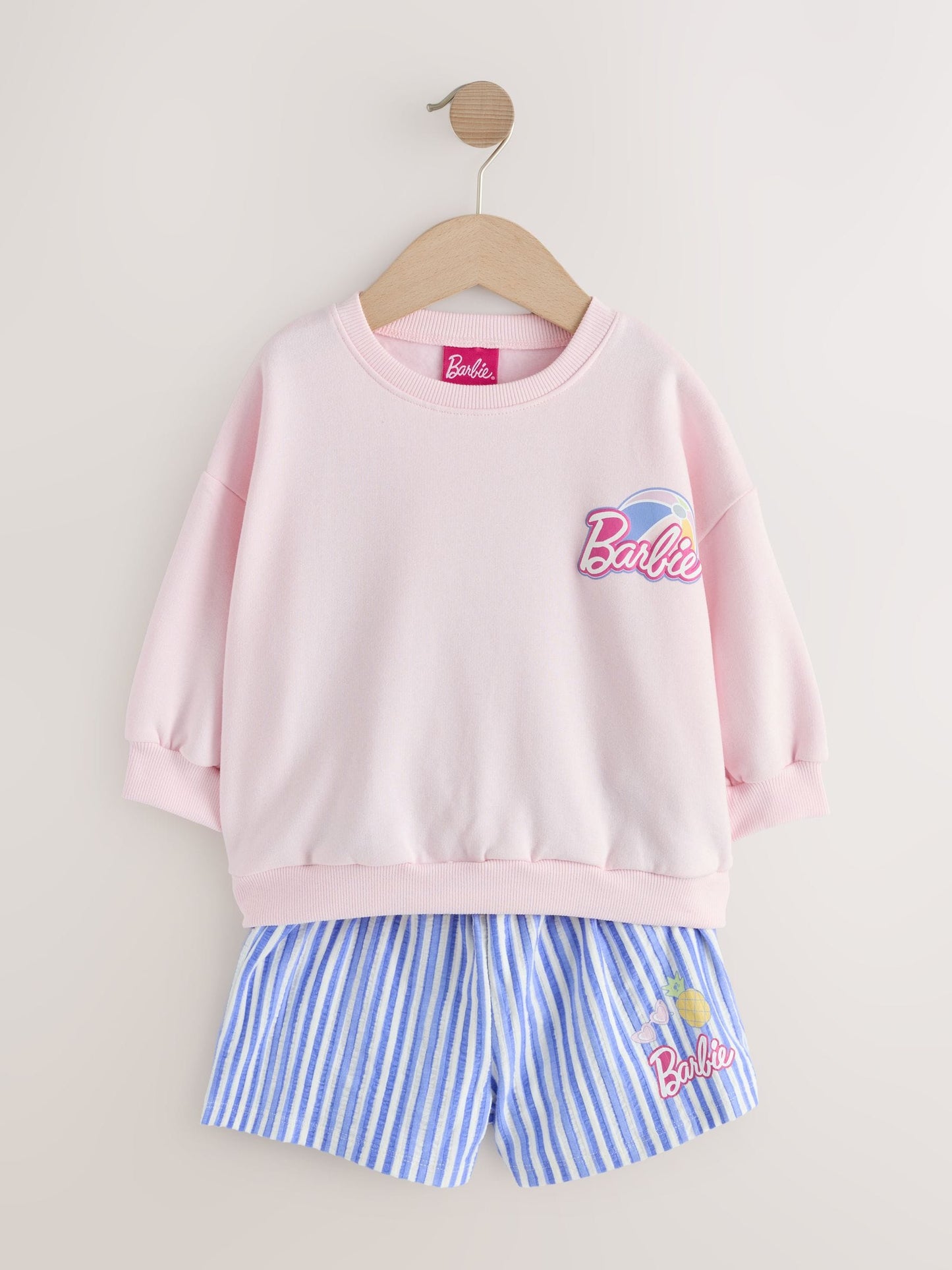Pink Barbie Shorts Set (3mths-7yrs) image 5