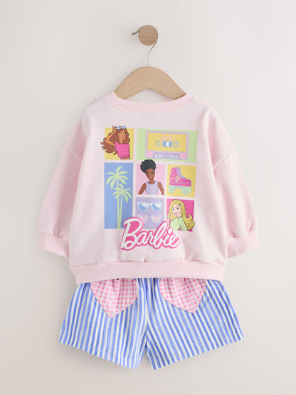 Pink Barbie Shorts Set (3mths-7yrs) image 6
