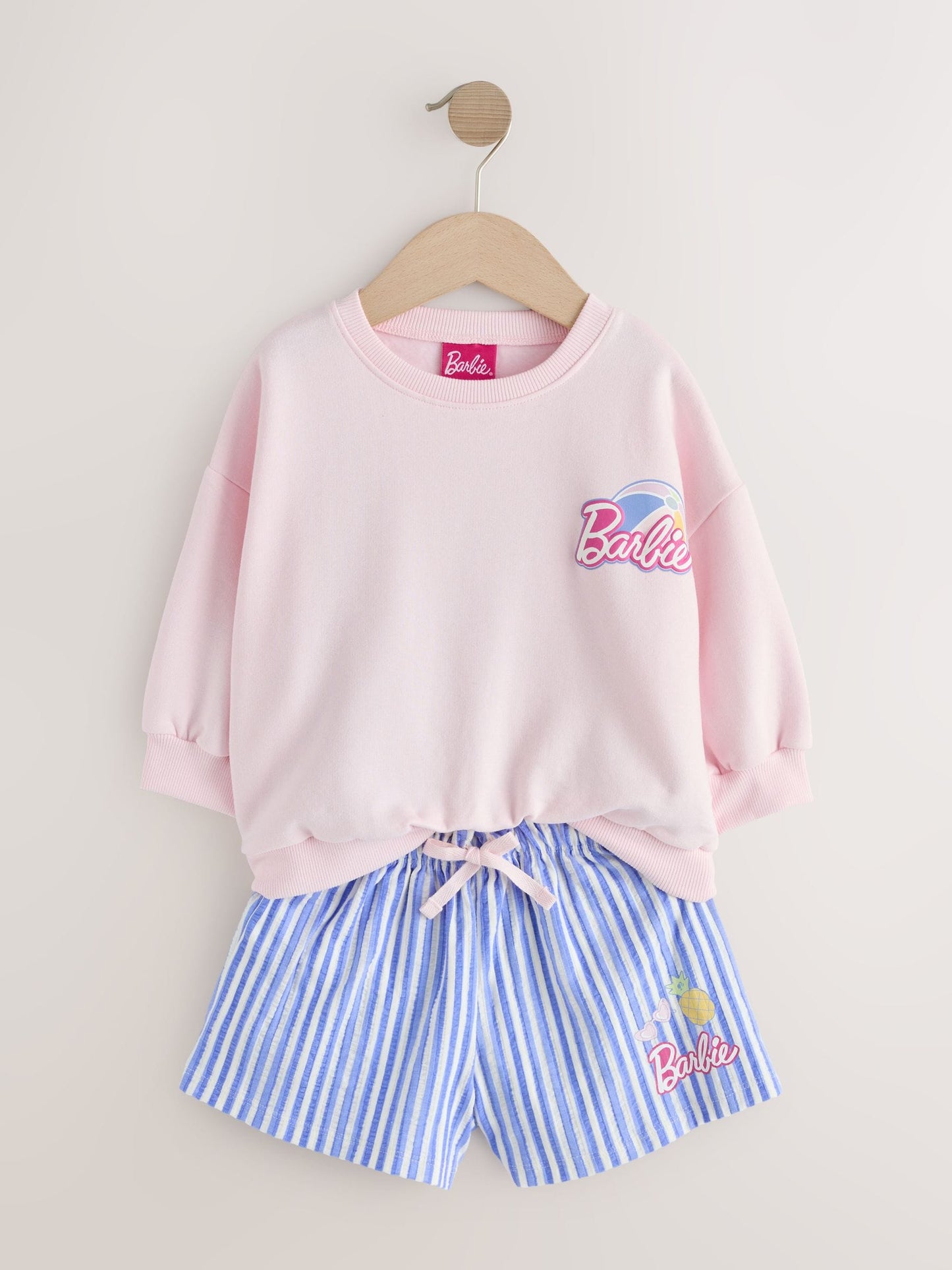 Pink Barbie Shorts Set (3mths-7yrs) image 7