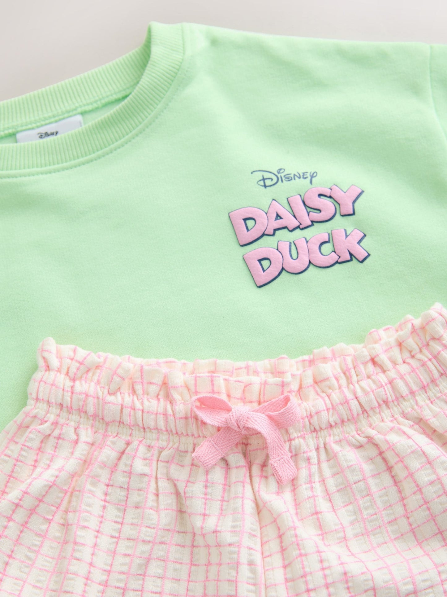Green Daisy Duck Shorts Set (3mths-7yrs) image 6