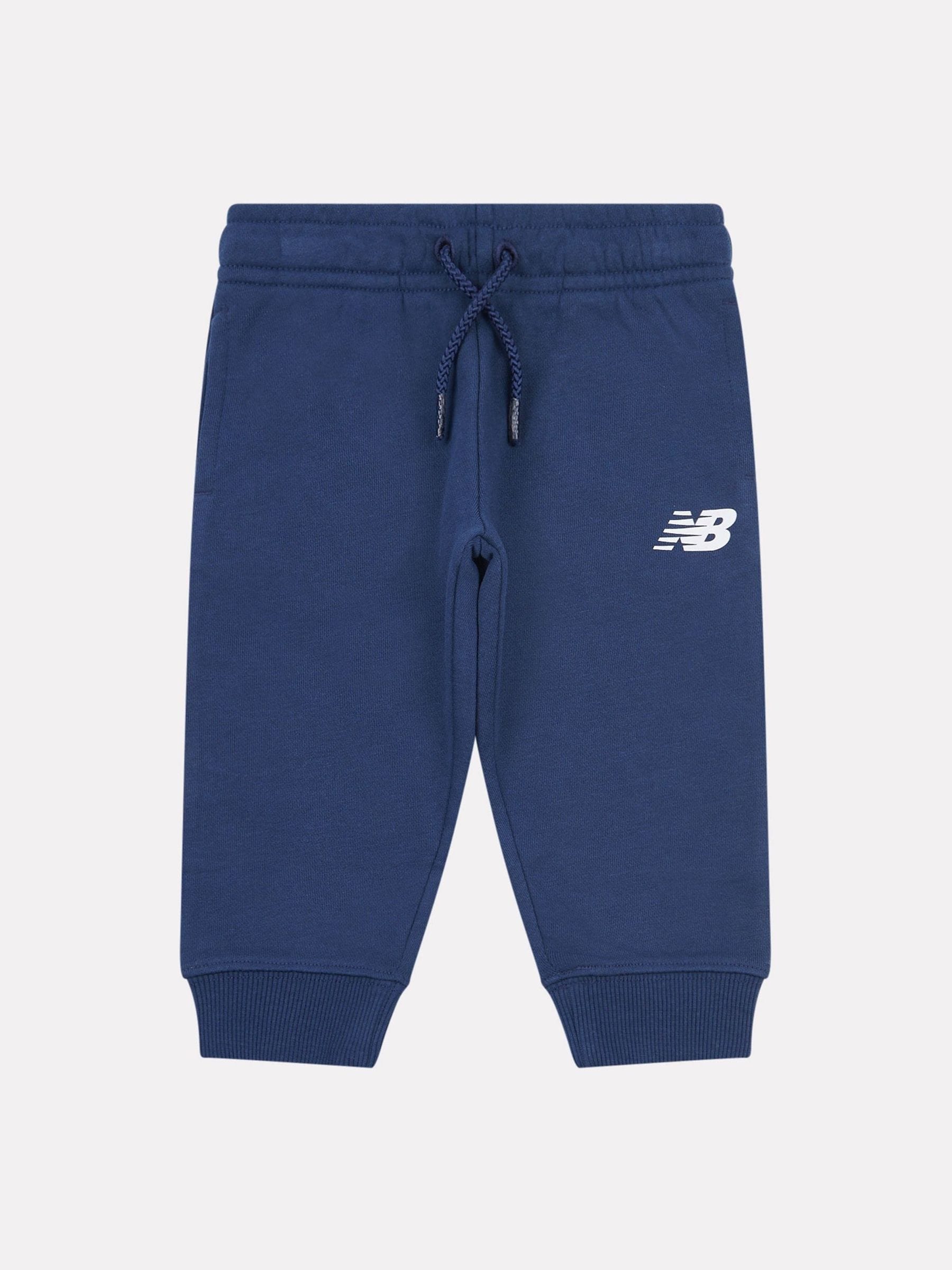 New Balance Blue Graphic Print Joggers image 1