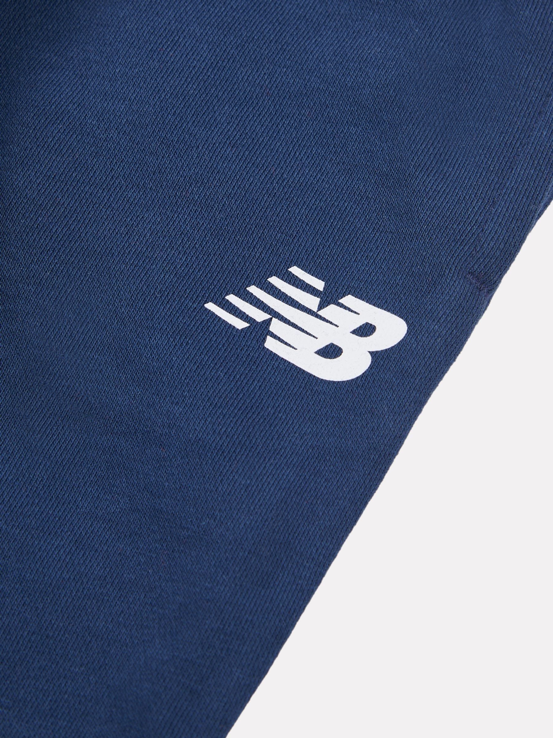 New Balance Blue Graphic Print Joggers image 3