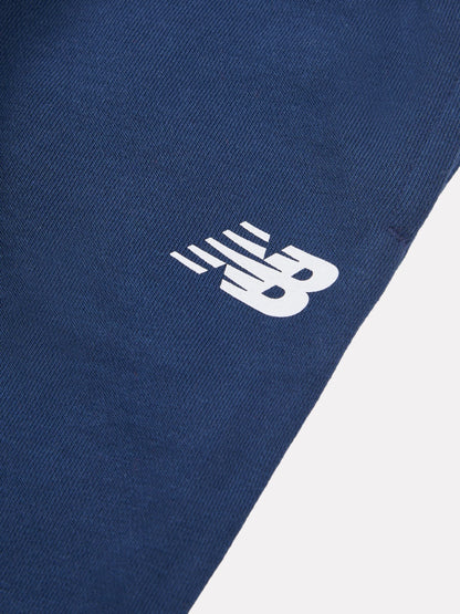 New Balance Blue Graphic Print Joggers image 3