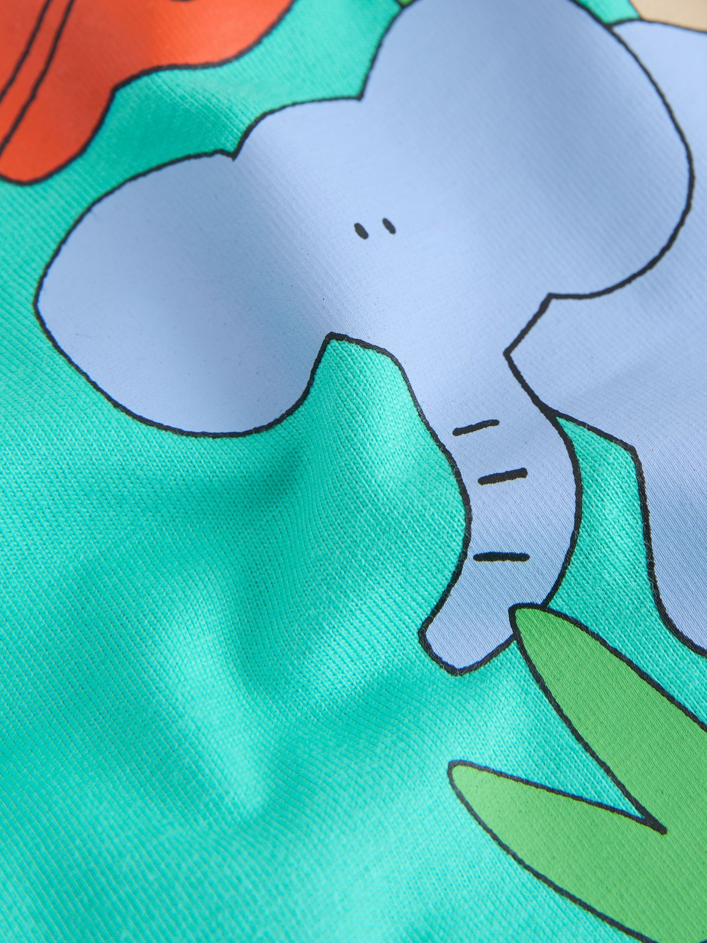 Aqua Blue Animal Short Sleeve Back Print T-Shirt (3mths-7yrs) image 6