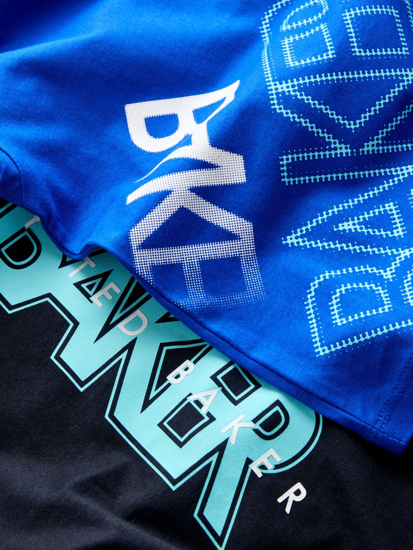 Dsiney Kidz - Baker by Ted Baker White/Black/Blue Baker by Ted Baker 3 Pack T-Shirts image 7