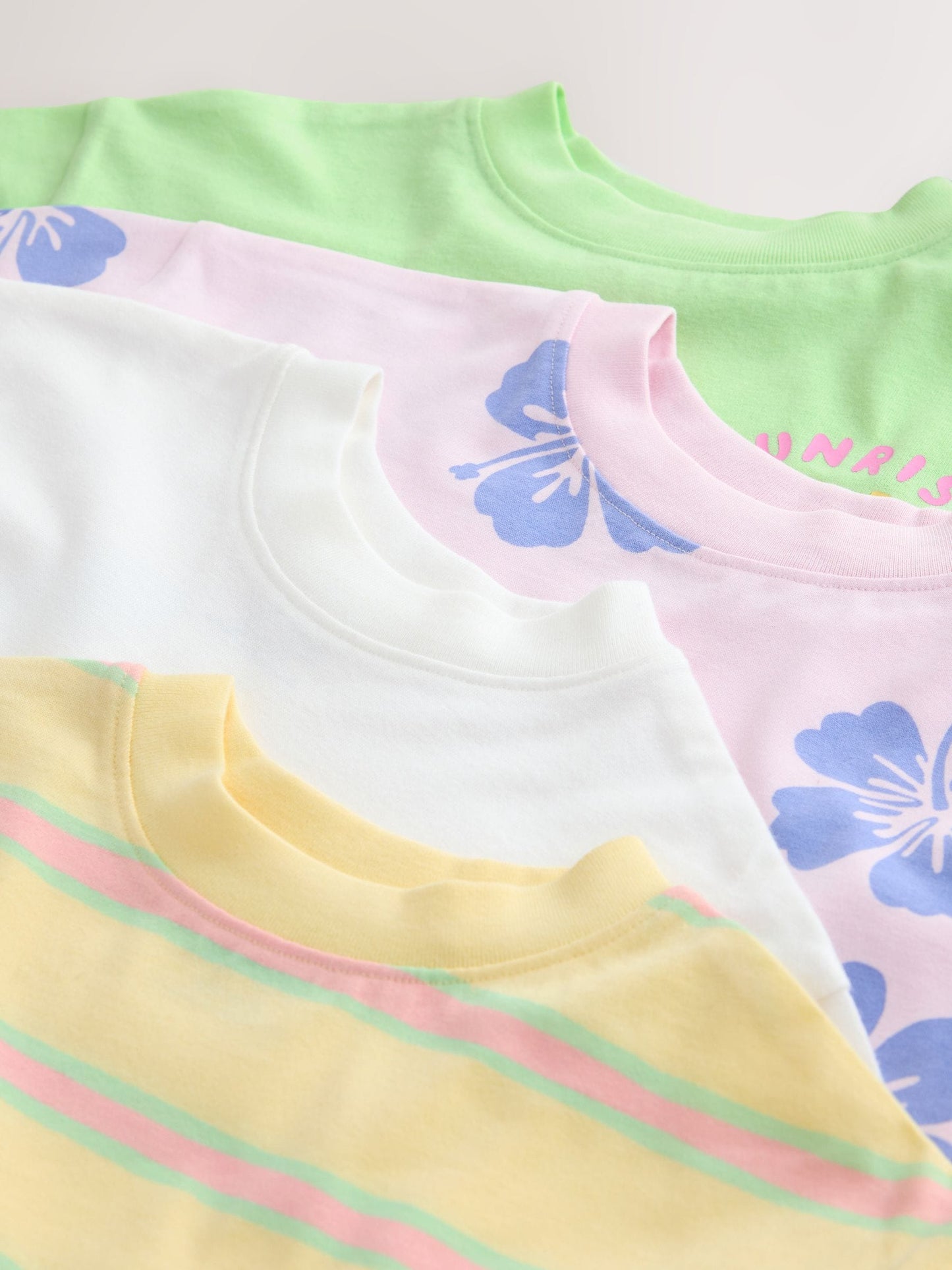 Pastel T-Shirts 4 Pack (3mths-7yrs) image 7