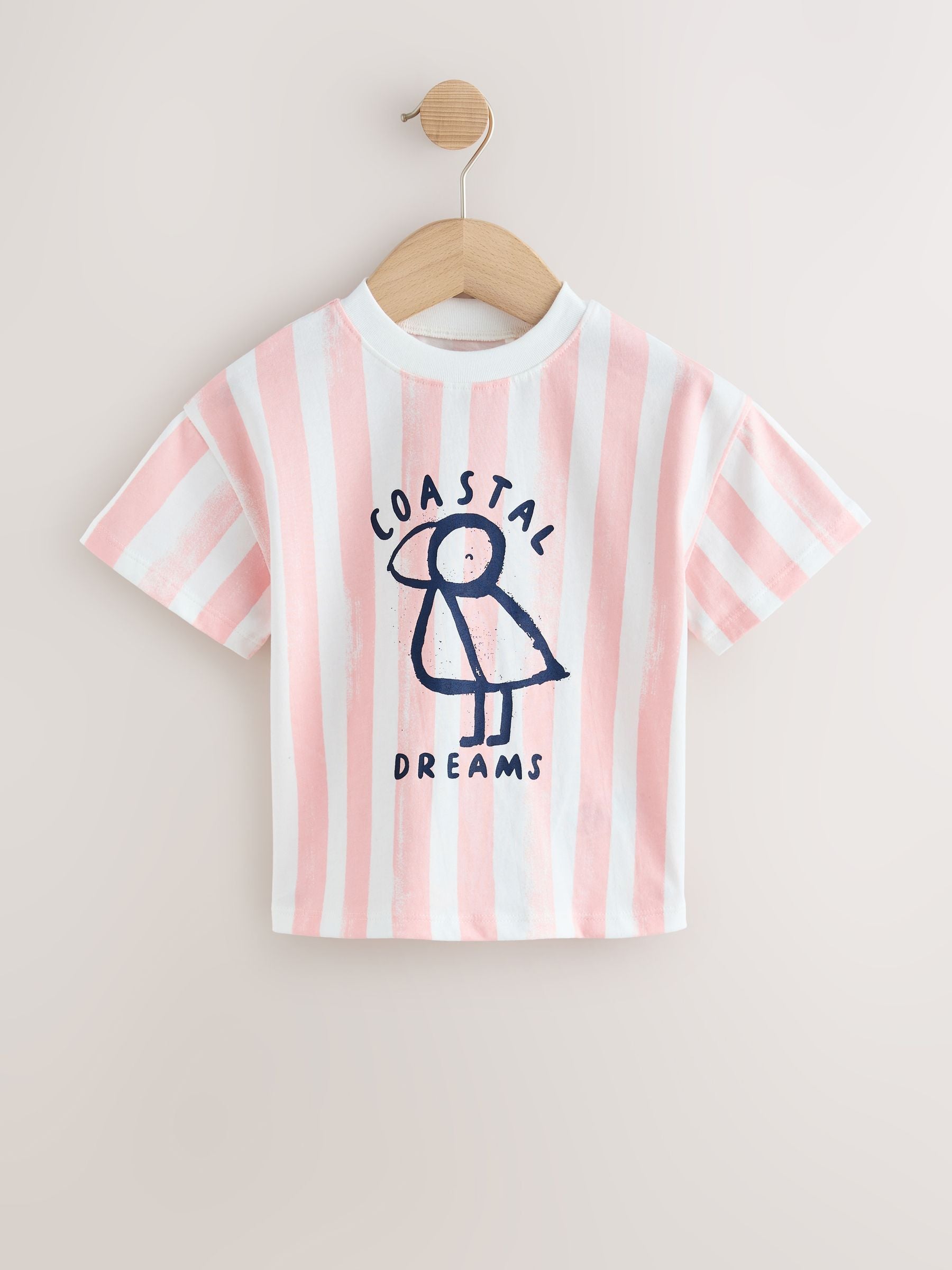Blue/Pink T-Shirts 4 Pack (3mths-7yrs) image 4