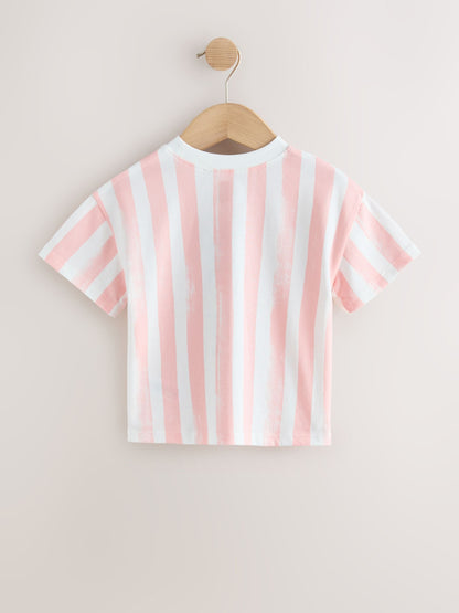 Blue/Pink T-Shirts 4 Pack (3mths-7yrs) image 5