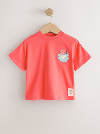 Pink T-Shirts 4 Pack (3mths-7yrs) image 4