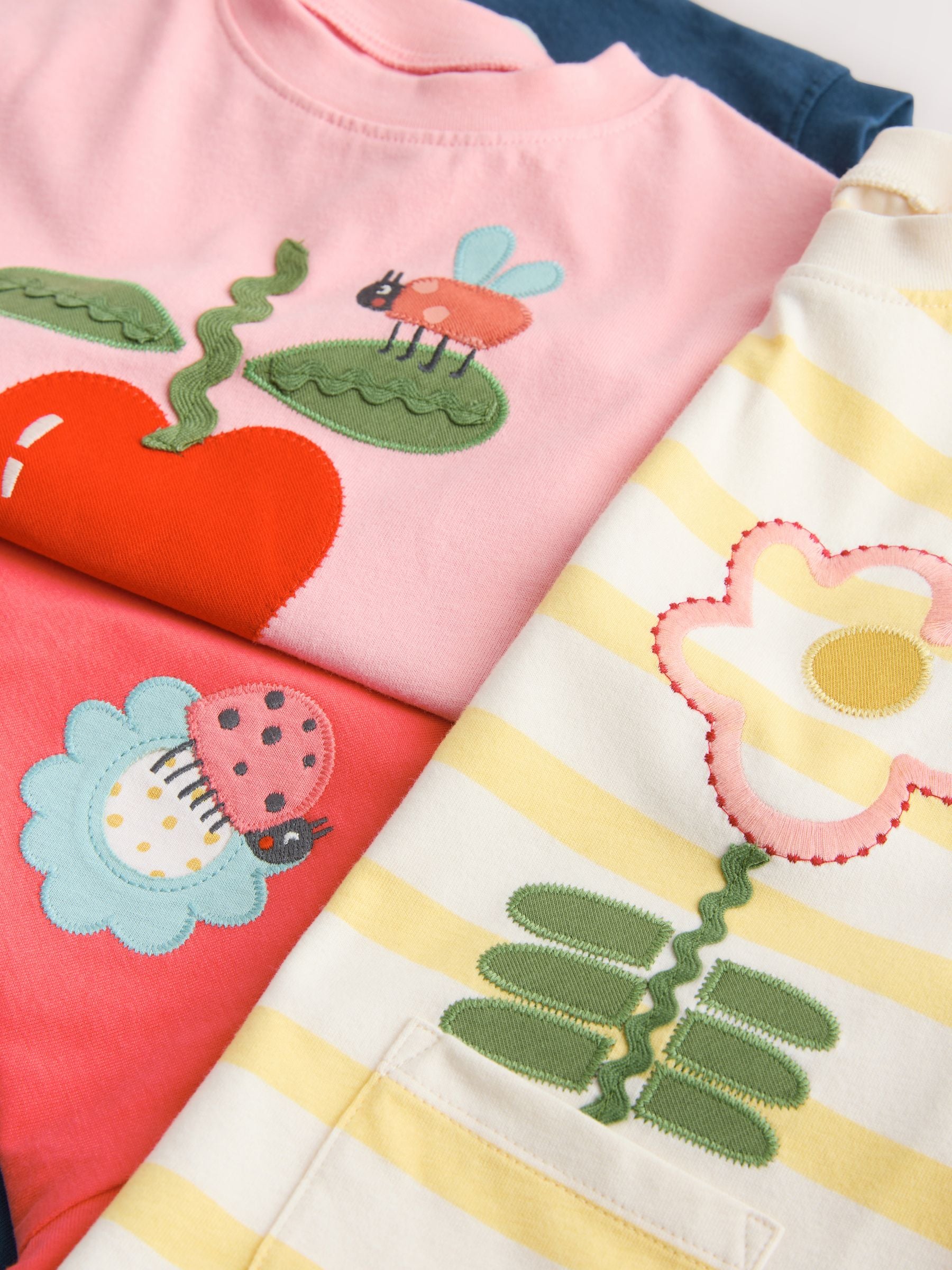 Pink T-Shirts 4 Pack (3mths-7yrs) image 6