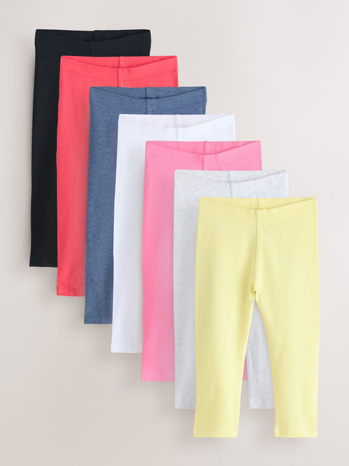 Multi Leggings 7 Pack (3mths-7yrs) image 1