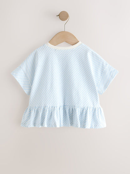 Dsiney Kidz - Blue/Yellow T-Shirts 4 Pack (3mths-7yrs) image 3